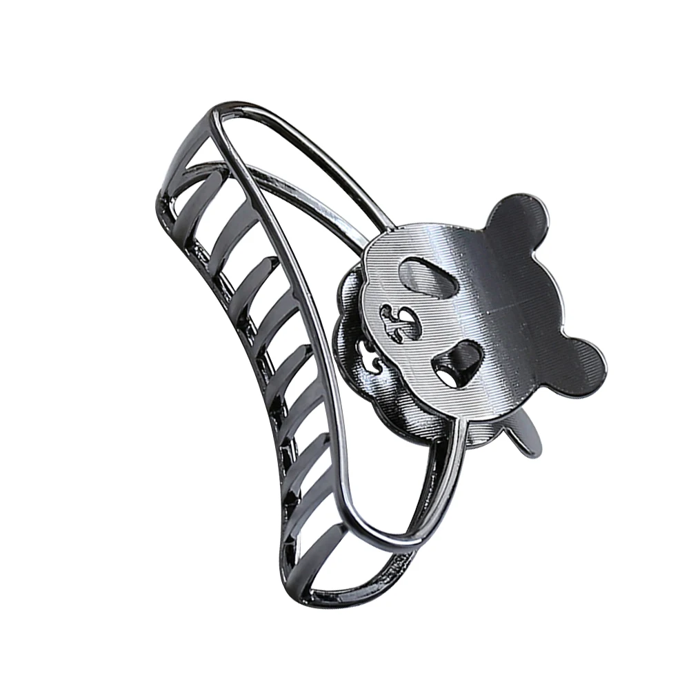 1pc Metal Clips Cartoon Panda Shape Durable Easy Wear Women Hair Hair Accessories For Women Accessories Styling Aid Small Size
1pc Metal Clips Cartoon Panda Shape Durable Easy Wear Women Hair Hair Accessories For Women Accessories Styling Aid Small Size
