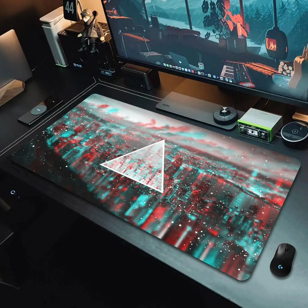 Extra Large Gaming Mouse Pad with Abstract Triangular Pattern, Perfectly Compatible with Keyboards, Gamers, and Desktop Decor
Extra Large Gaming Mouse Pad with Abstract Triangular Pattern, Perfectly Compatible with Keyboards, Gamers, and Desktop Decor