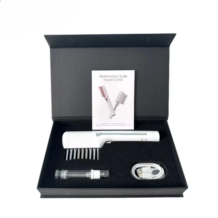 Multifunctional Scalp Care Device Electric Vibration Anti-hair Loss Care Comb EMS Laser Red Light Hair Growth Instrument
Multifunctional Scalp Care Device Electric Vibration Anti-hair Loss Care Comb EMS Laser Red Light Hair Growth Instrument