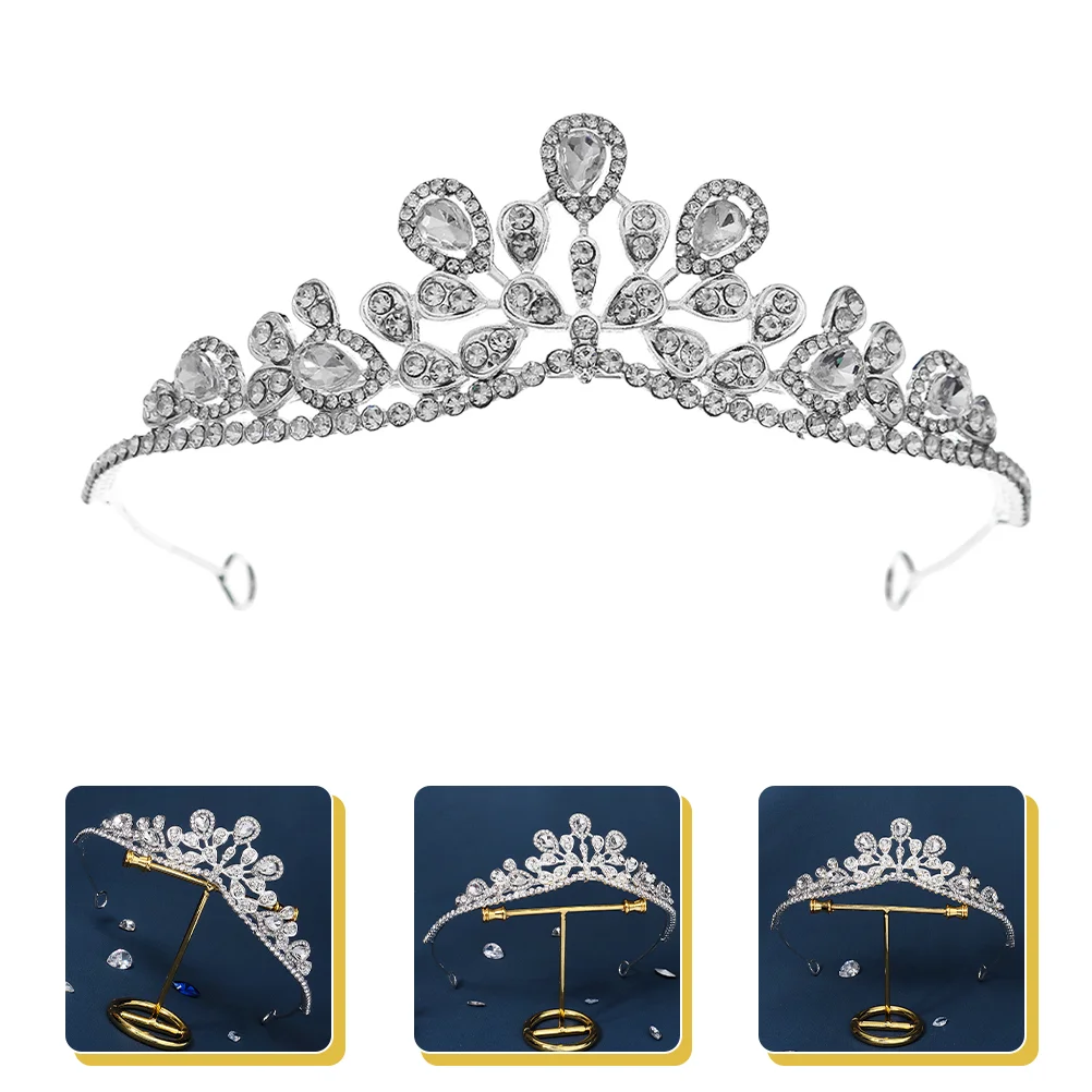Baroque Headband Tiaras for Women Wedding Bride Headpiece Crown Full Diamond Alloy The
Baroque Headband Tiaras for Women Wedding Bride Headpiece Crown Full Diamond Alloy The
