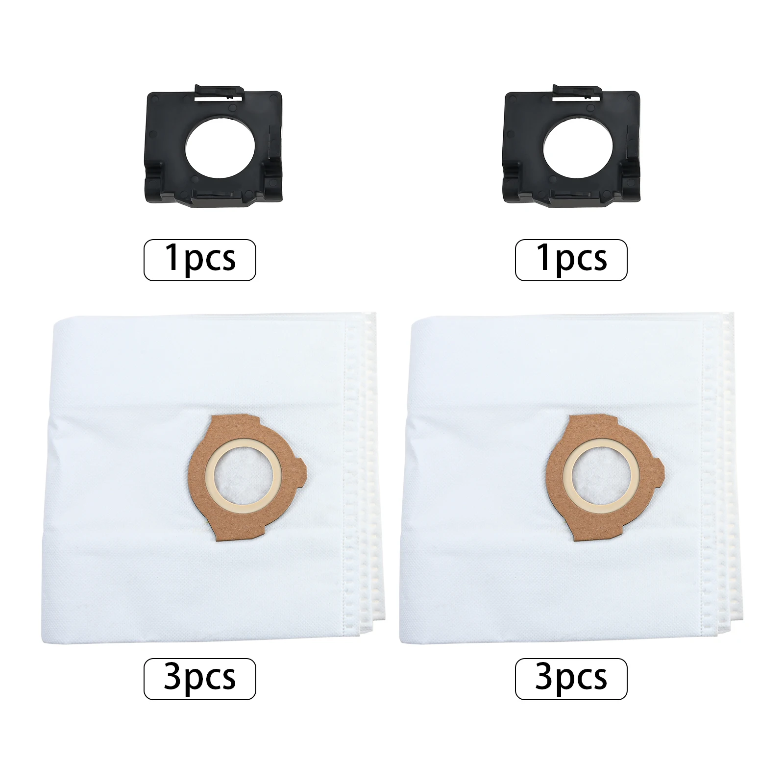 6 упаковок флисовых пылесборников 49-90-2016 гг. для пылесосов MWK для влажной/сухой уборки 0960-20 M12 и 0970-20 M18 беспроводных пылесосов с 2 держателями многоразового использования 600D
6 упаковок флисовых пылесборников 49-90-2016 гг. для пылесосов MWK для влажной/сухой уборки 0960-20 M12 и 0970-20 M18 беспроводных пылесосов с 2 держателями многоразового использования 600D