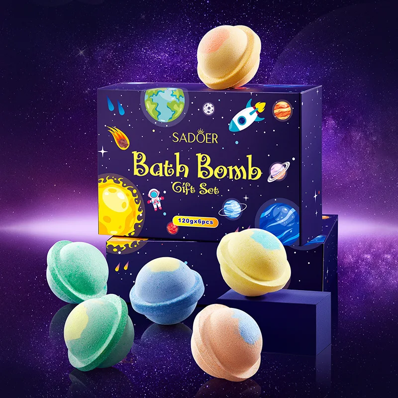 6Pcs/Set Bubble Small Bath Bombs Body Stress Relief Exfoliating Moisturizing Fragrances Aromatherapy SPA Salt Ball Skin Care
6Pcs/Set Bubble Small Bath Bombs Body Stress Relief Exfoliating Moisturizing Fragrances Aromatherapy SPA Salt Ball Skin Care