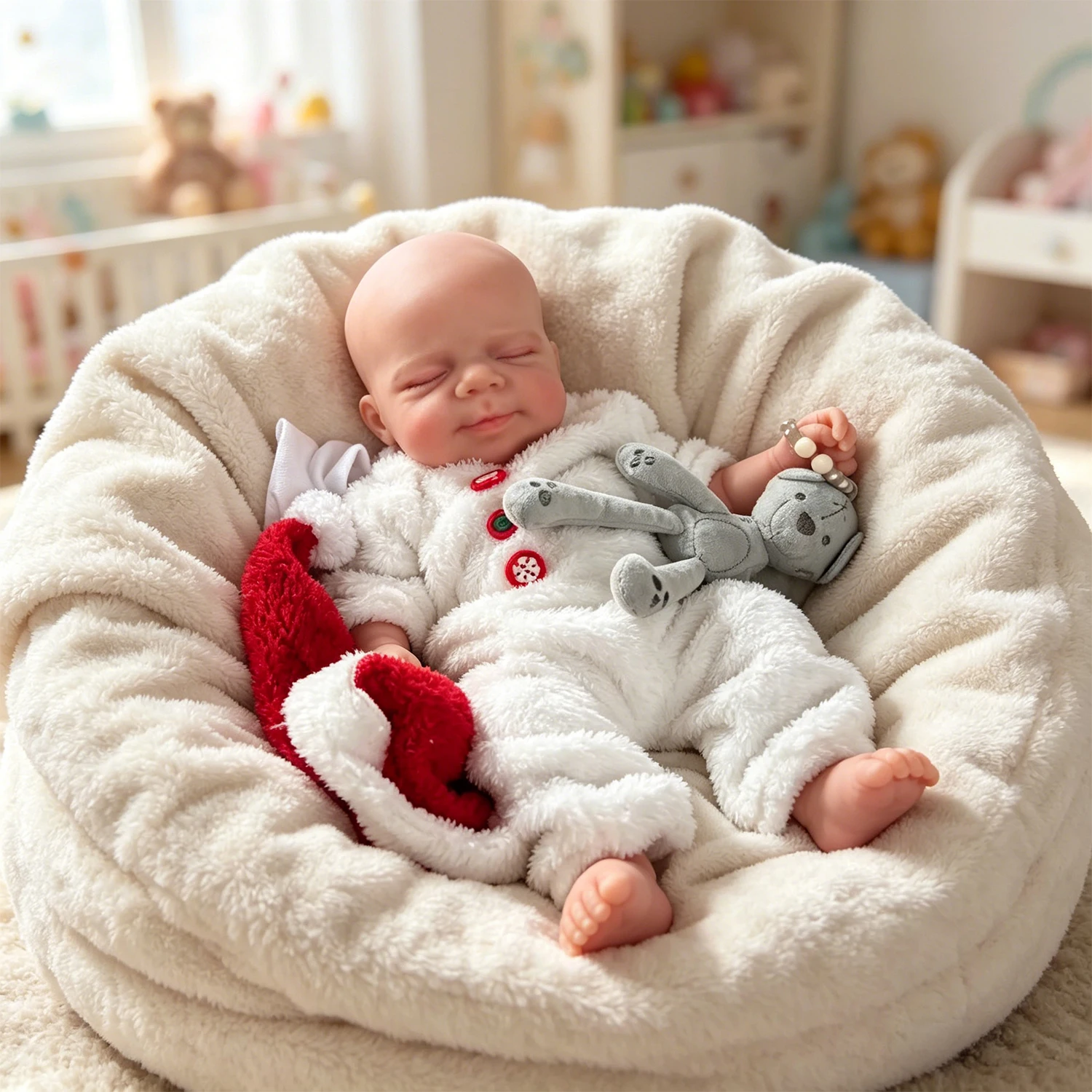 18inch Lifelike Art Doll NPK Solid Platinum Silicone Flexible Super Soft Elastic Touch Pascale Doll
18inch Lifelike Art Doll NPK Solid Platinum Silicone Flexible Super Soft Elastic Touch Pascale Doll