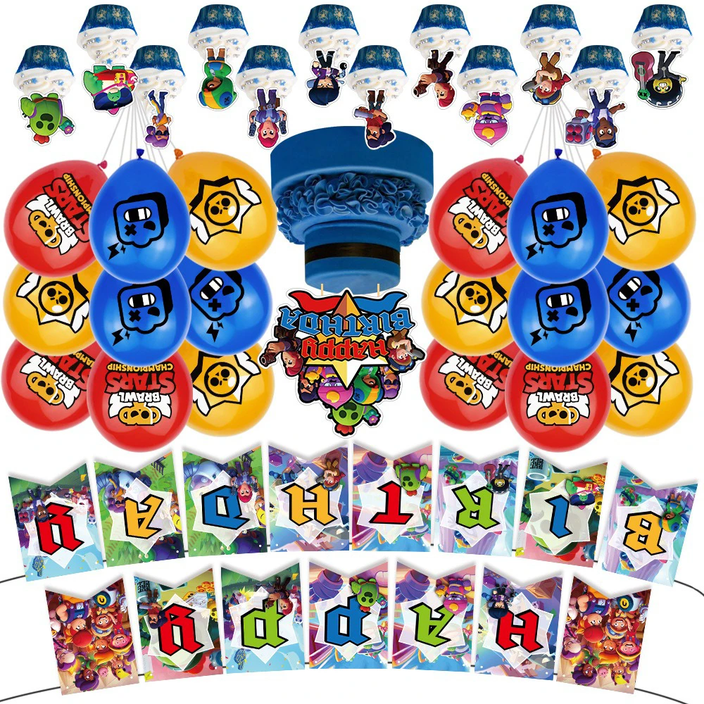 Wilderness Game Theme Birthday Party Decoration Cartoon Balloons Kids Banner Cake Toppers Party Supplies Baby Shower Toy Gift
Wilderness Game Theme Birthday Party Decoration Cartoon Balloons Kids Banner Cake Toppers Party Supplies Baby Shower Toy Gift