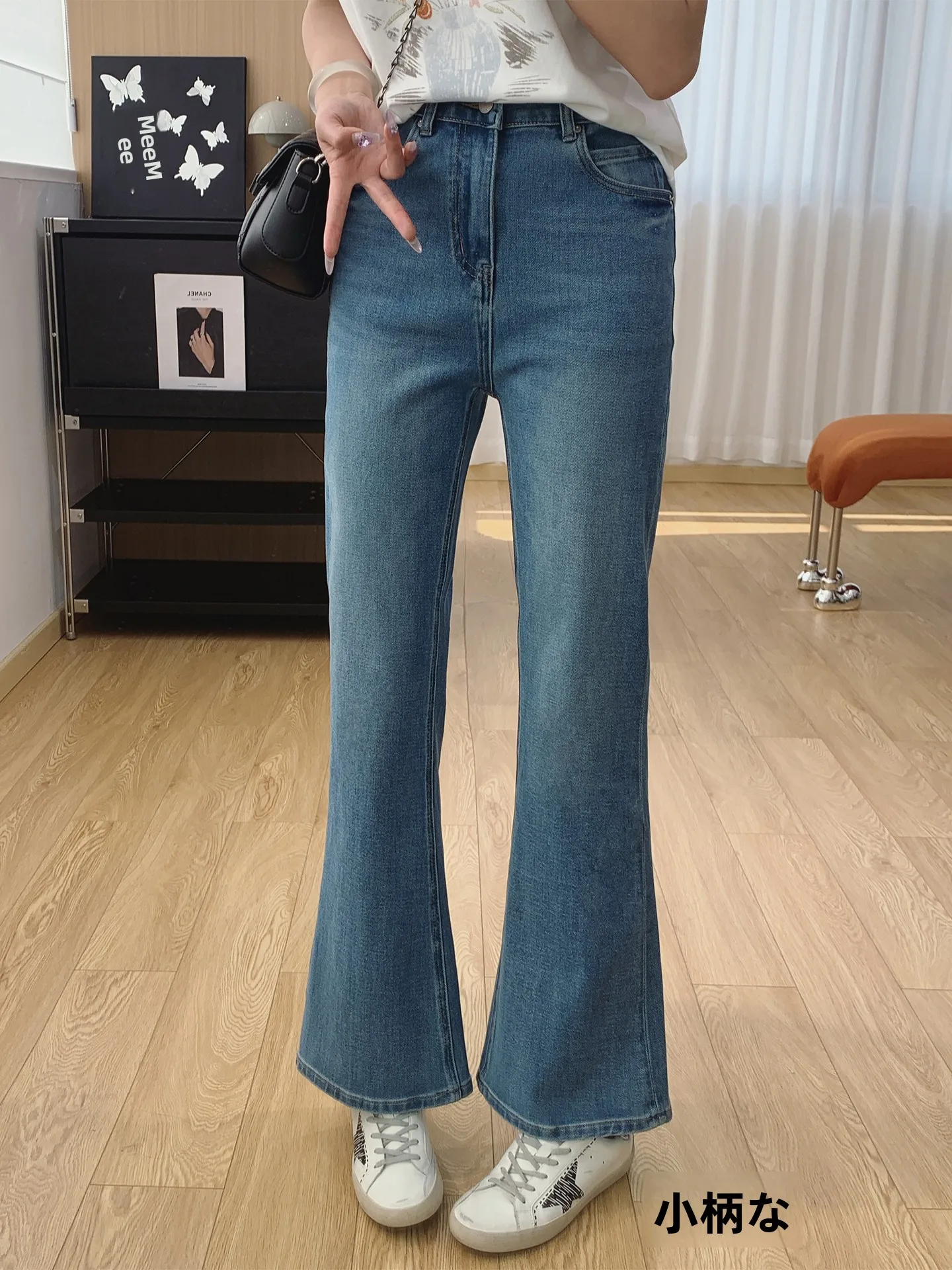 High Waist Slimming Bell Bot Jeans Women's Spring 2026 New Sle Comfortable Fit Cotton Stretchy Four Sides Elastic
High Waist Slimming Bell Bot Jeans Women's Spring 2026 New Sle Comfortable Fit Cotton Stretchy Four Sides Elastic