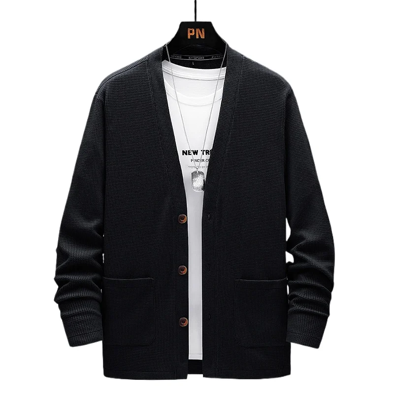 Spring Autumn Men Casual Cotton Knitted Cardigans Jackets Coats Mens Button V Neck Formal Cardigans Sweaters Tops Plus Size 8XL
Spring Autumn Men Casual Cotton Knitted Cardigans Jackets Coats Mens Button V Neck Formal Cardigans Sweaters Tops Plus Size 8XL