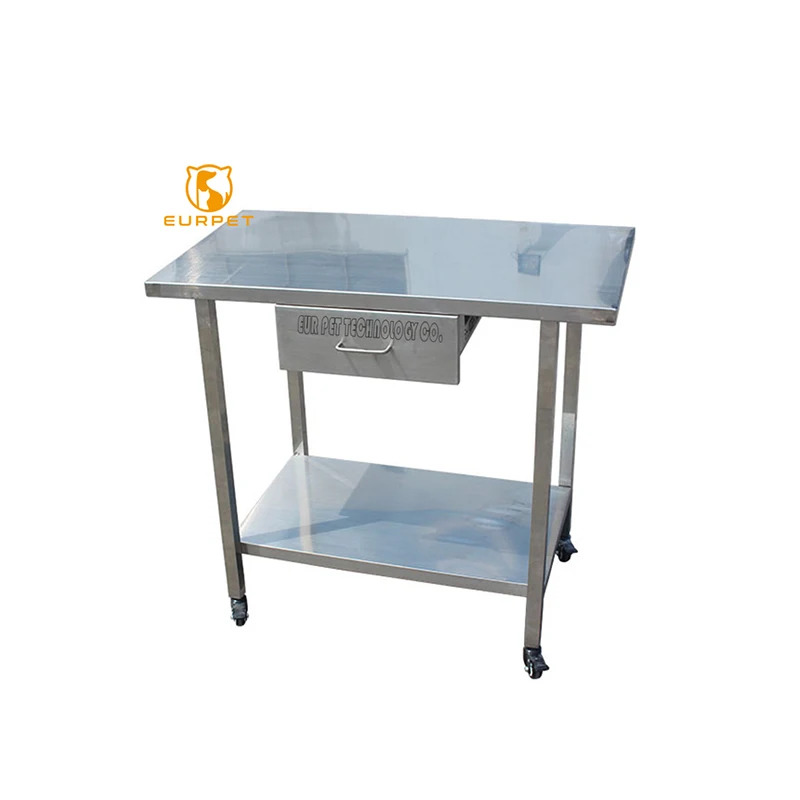 EURPET Pet Animal Clinic Hospital Mobile Exam Operation Table With Scaled Mobile Veterinary Operation Table
EURPET Pet Animal Clinic Hospital Mobile Exam Operation Table With Scaled Mobile Veterinary Operation Table
