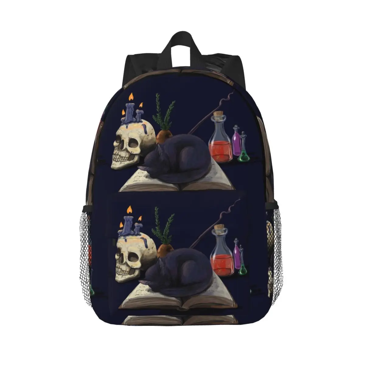 Black Cat Witches Table Backpack Hot Sale Daypack Large Capacity Boys Girls BookBag Shoulder Bags for Men Women Kids School Bag
Black Cat Witches Table Backpack Hot Sale Daypack Large Capacity Boys Girls BookBag Shoulder Bags for Men Women Kids School Bag