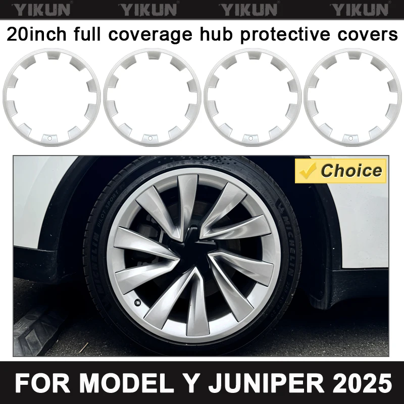 2025 для Tesla Model Y Juniper 20-дюймовый обод, защитный патч для ступицы колеса, защитные накладки из АБС-пластика, аксессуары, колпачок для внешней ступицы 
2025 для Tesla Model Y Juniper 20-дюймовый обод, защитный патч для ступицы колеса, защитные накладки из АБС-пластика, аксессуары, колпачок для внешней ступицы