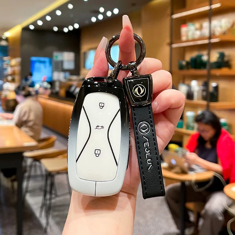 Key Fob Cover for Dongfeng Aeolus L8 Dream Edition, Heavy Duty Metal Case Shell with Keychain, Anti-Drop & Scratch Proof
Key Fob Cover for Dongfeng Aeolus L8 Dream Edition, Heavy Duty Metal Case Shell with Keychain, Anti-Drop & Scratch Proof