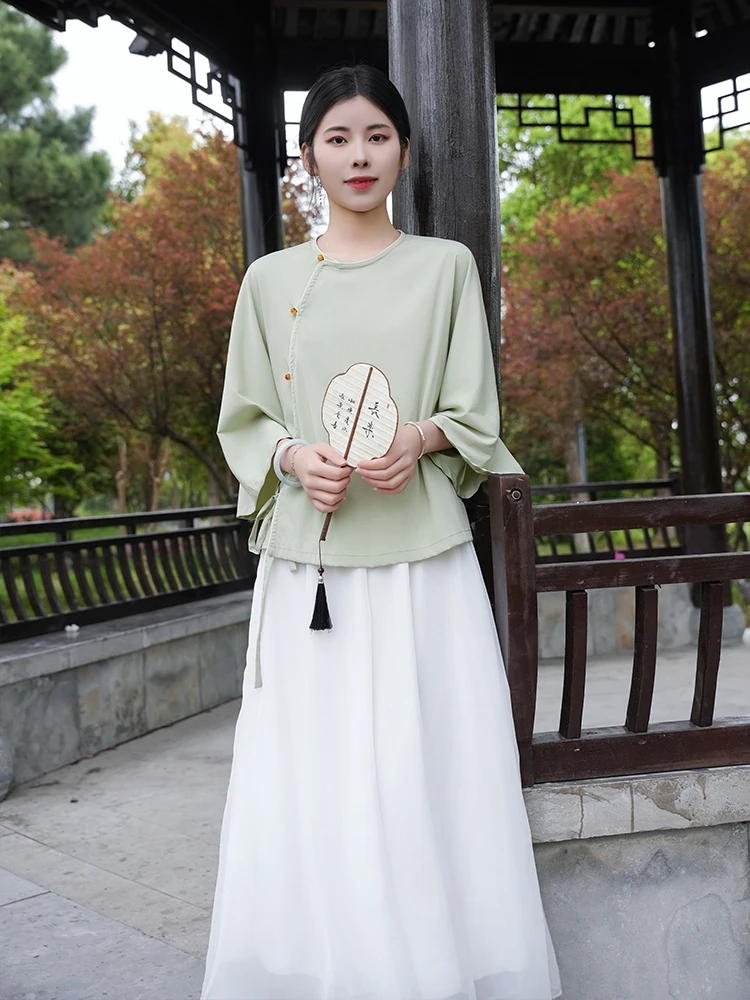 Ele Bamboo Fiber Svel Top in Linglong Silk Bean een for Women Simple Retro Chinese Sle Summer Faion Thin Mate...
Ele Bamboo Fiber Svel Top in Linglong Silk Bean een for Women Simple Retro Chinese Sle Summer Faion Thin Mate...