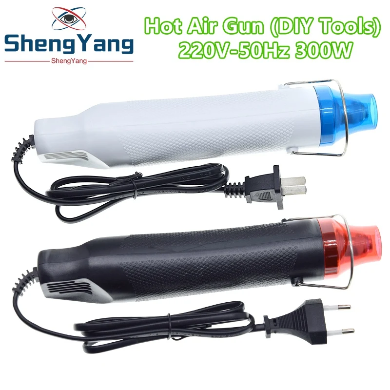 TZT 220V DIY Using Heat Gun Electric Power tool hot air 300W temperature Gun with supporting seat Shrink Plastic DIY tool color
TZT 220V DIY Using Heat Gun Electric Power tool hot air 300W temperature Gun with supporting seat Shrink Plastic DIY tool color