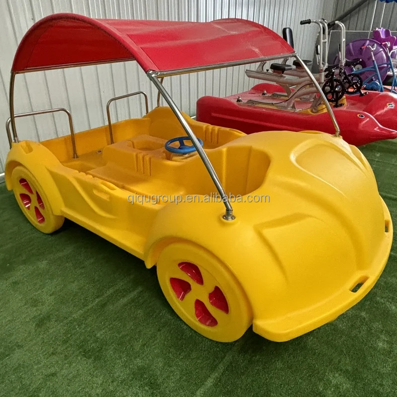 Entertainment Beetle Shape 4 Seats Pedal Drive Boat for Kids and Adults
Entertainment Beetle Shape 4 Seats Pedal Drive Boat for Kids and Adults