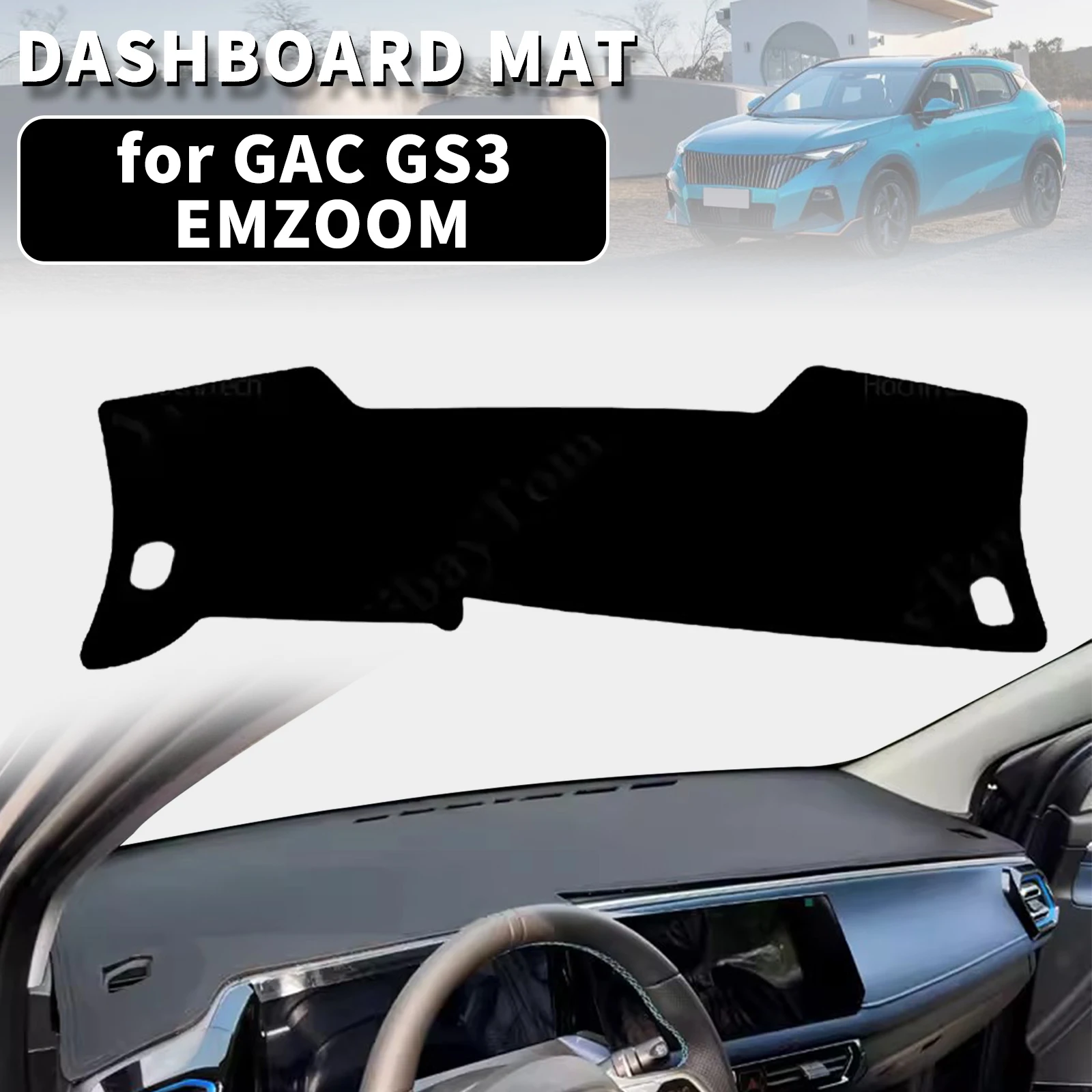 for GAC GS3 EMZOOM 2023-2025 Dashmat Dashboard Cover Dash Mat Anti-UV Sun Shade Carpet Pad Car Styling Accessories Protector
for GAC GS3 EMZOOM 2023-2025 Dashmat Dashboard Cover Dash Mat Anti-UV Sun Shade Carpet Pad Car Styling Accessories Protector