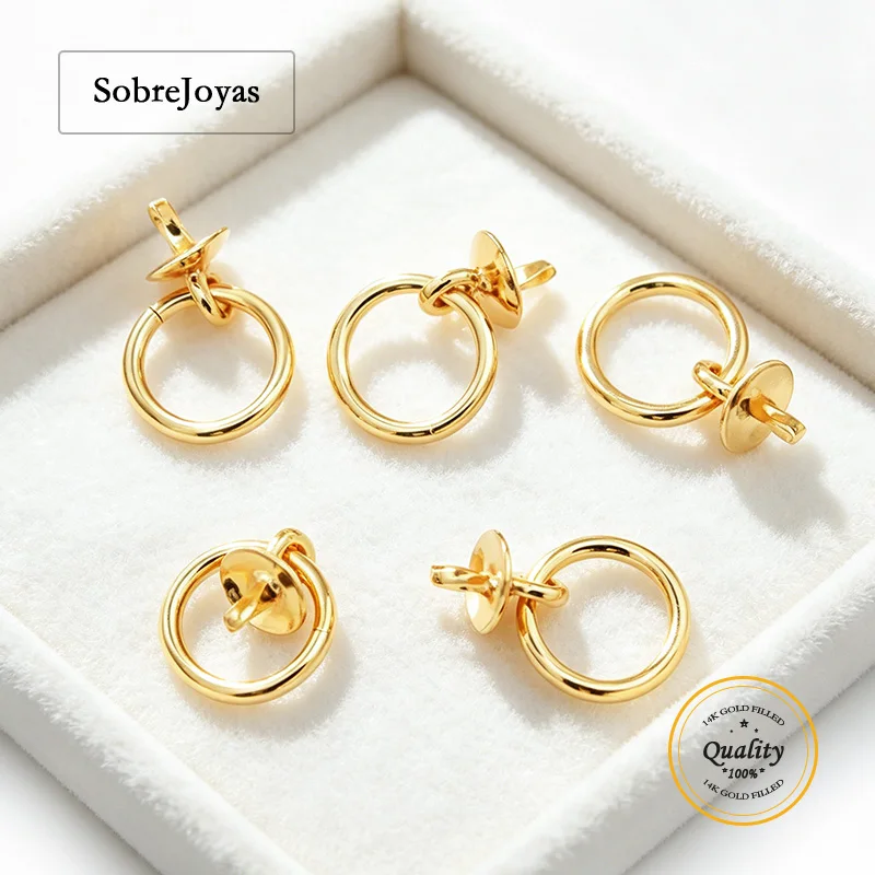 3.0mm Cup & Twist Peg Hooplet 14K Gold Filled Cup Twist Peg Drops w/open Ring Gold Cap Gold Filled Jewelry Accessories
3.0mm Cup & Twist Peg Hooplet 14K Gold Filled Cup Twist Peg Drops w/open Ring Gold Cap Gold Filled Jewelry Accessories
