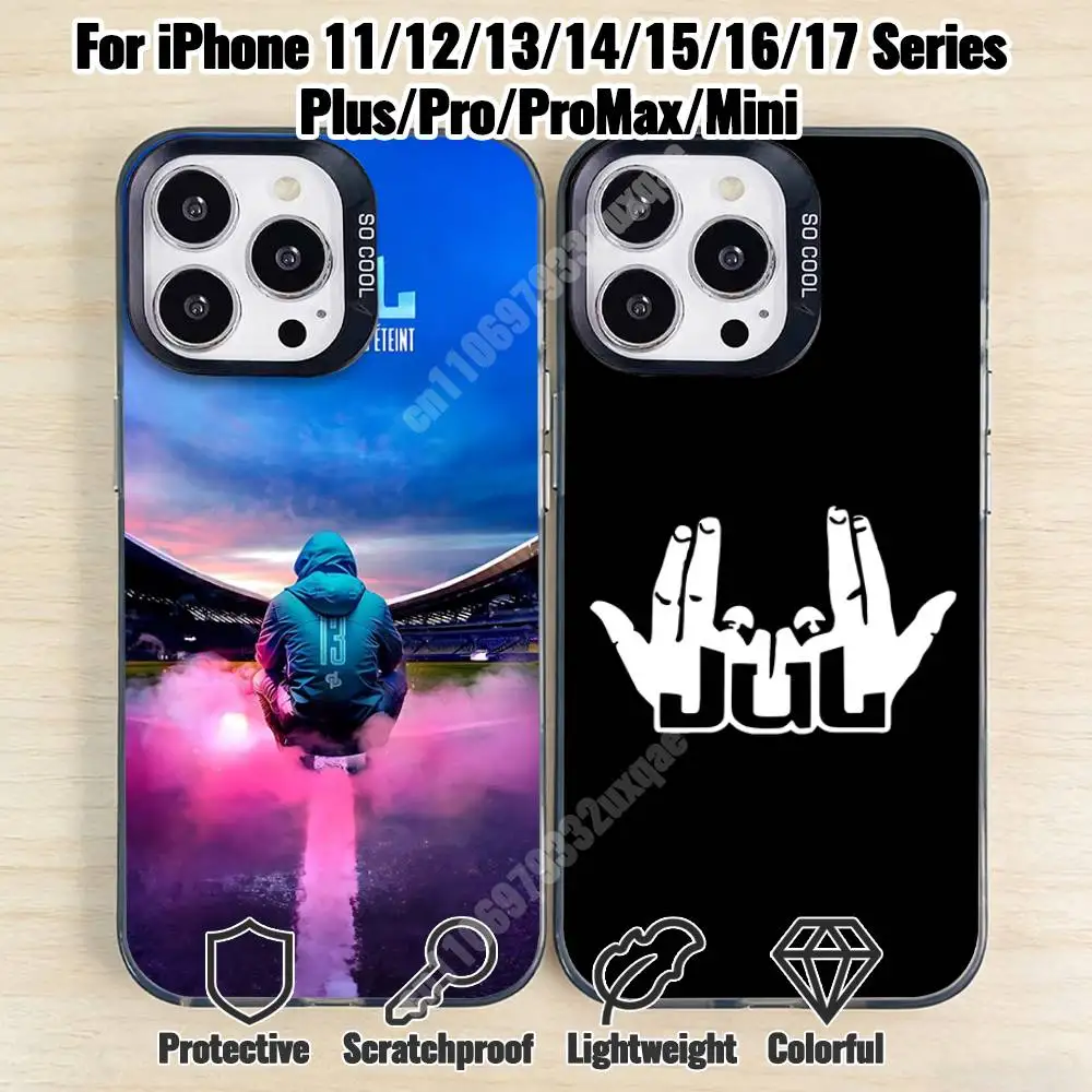 Rapper J-JUL Oubliez-moi Phone Case for iPhone 17 16 15 Max Mini 14 13 Pro Plus 12 11 X XS Air IMD Cover
Rapper J-JUL Oubliez-moi Phone Case for iPhone 17 16 15 Max Mini 14 13 Pro Plus 12 11 X XS Air IMD Cover