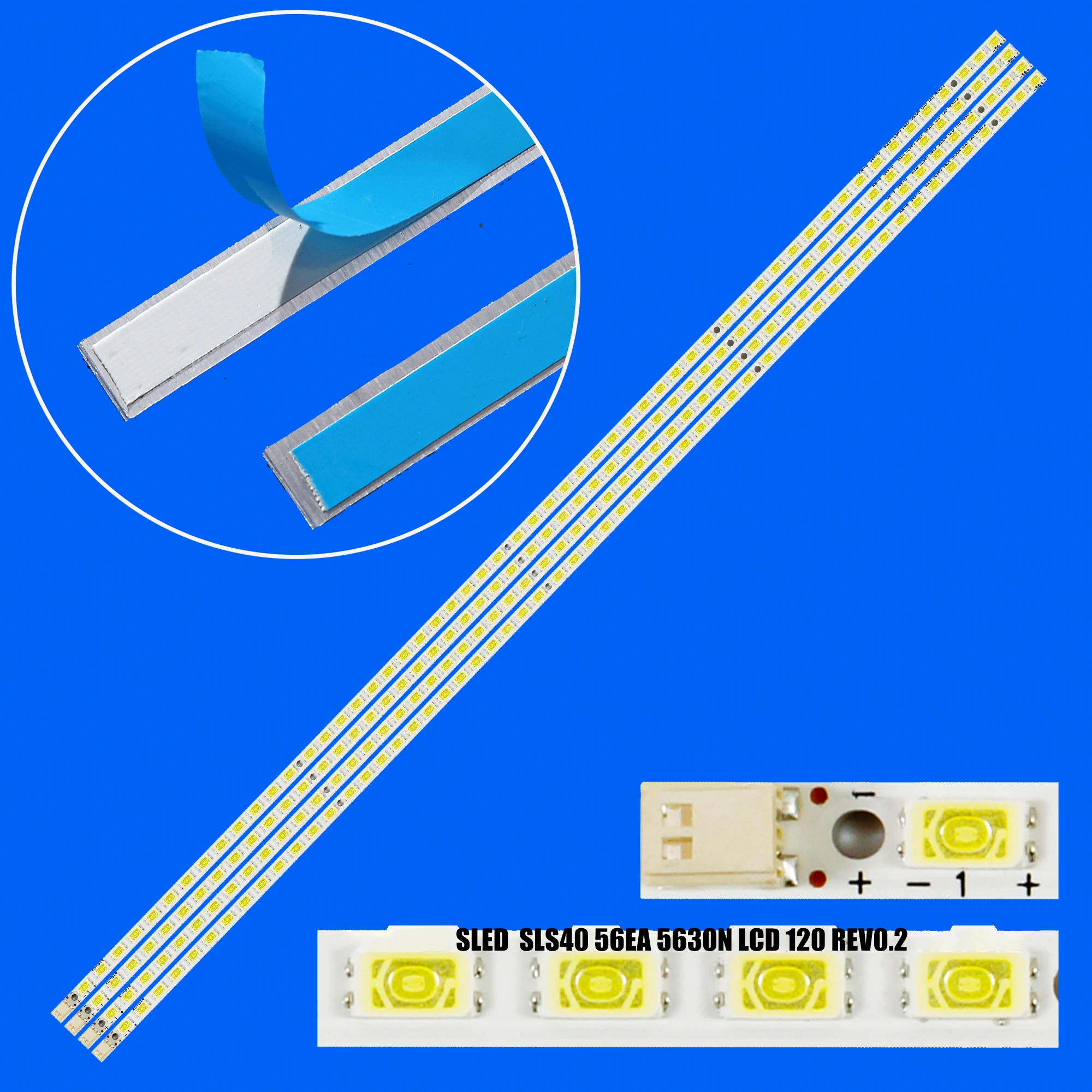 1/5/10 Kits LED Backlight Strip For KDL-40EX60004A 40WL733 40SL733R 40FF1C LE40T300 LTA400HF24 40PFL7705DV LJ64-02268A LJ64-0226
1/5/10 Kits LED Backlight Strip For KDL-40EX60004A 40WL733 40SL733R 40FF1C LE40T300 LTA400HF24 40PFL7705DV LJ64-02268A LJ64-0226