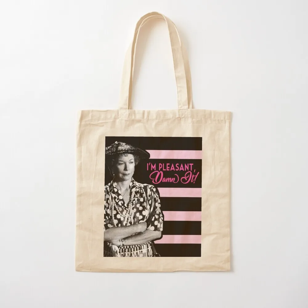 Ouiser Steel Magnolias I'm Pleasant Damn It 80s Movie Quote V2 Stripes Tote Bag Gift bag Women's handbag eco pack
Ouiser Steel Magnolias I'm Pleasant Damn It 80s Movie Quote V2 Stripes Tote Bag Gift bag Women's handbag eco pack
