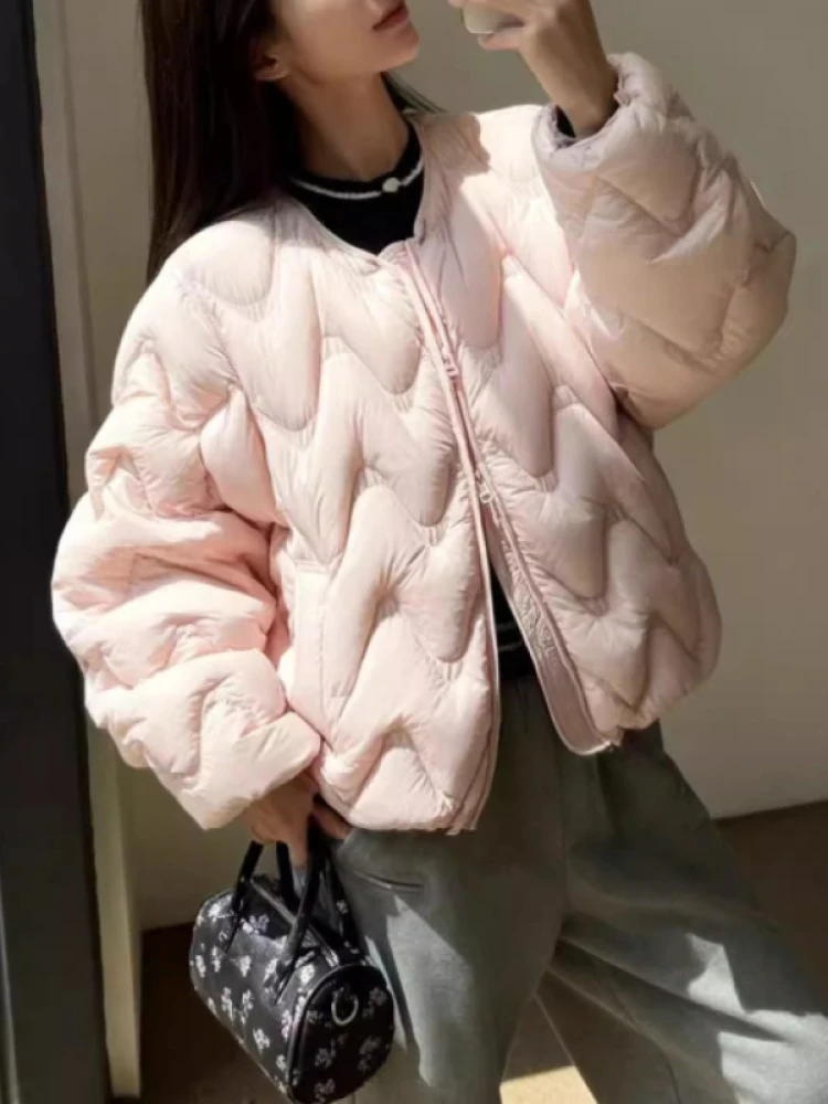 Pink ort round Ne down Cotton Jaet Women's Thi Warm Outerwear Bread Sle Faionable Winter New Arrival Korean Versi...
Pink ort round Ne down Cotton Jaet Women's Thi Warm Outerwear Bread Sle Faionable Winter New Arrival Korean Versi...