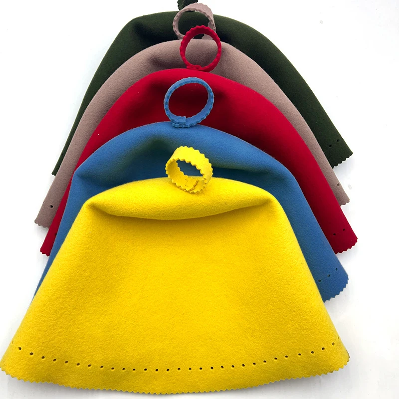 Handmade Thicken Wool Felt Sauna Hats Unisex Hair Protection Spa Sauna Accs for Bath Protection Felt Sauna Cap Absorbent Spa Cap
Handmade Thicken Wool Felt Sauna Hats Unisex Hair Protection Spa Sauna Accs for Bath Protection Felt Sauna Cap Absorbent Spa Cap