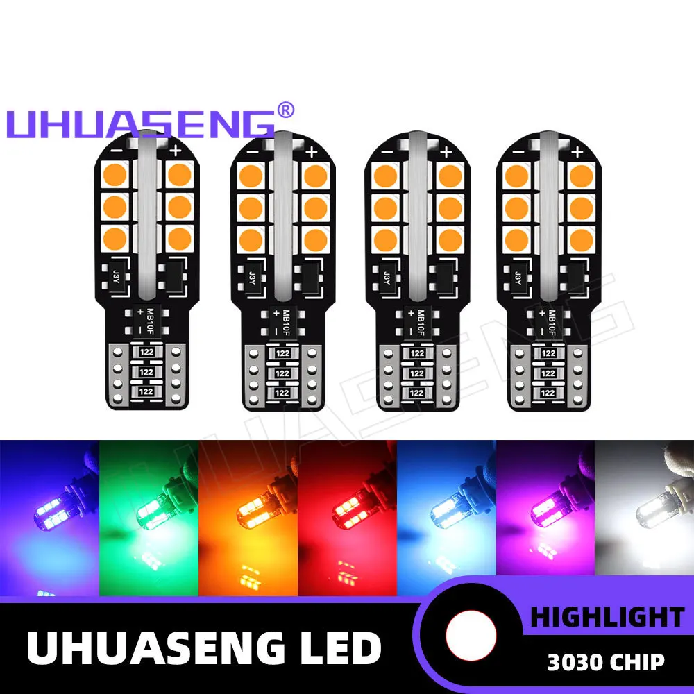 UHUASENG 4PCS T10 Led CANBUS W5W Bulb 194 Super Bright Interior License Plate Reading Signal Lamp Car Parking Light 12V White
UHUASENG 4PCS T10 Led CANBUS W5W Bulb 194 Super Bright Interior License Plate Reading Signal Lamp Car Parking Light 12V White