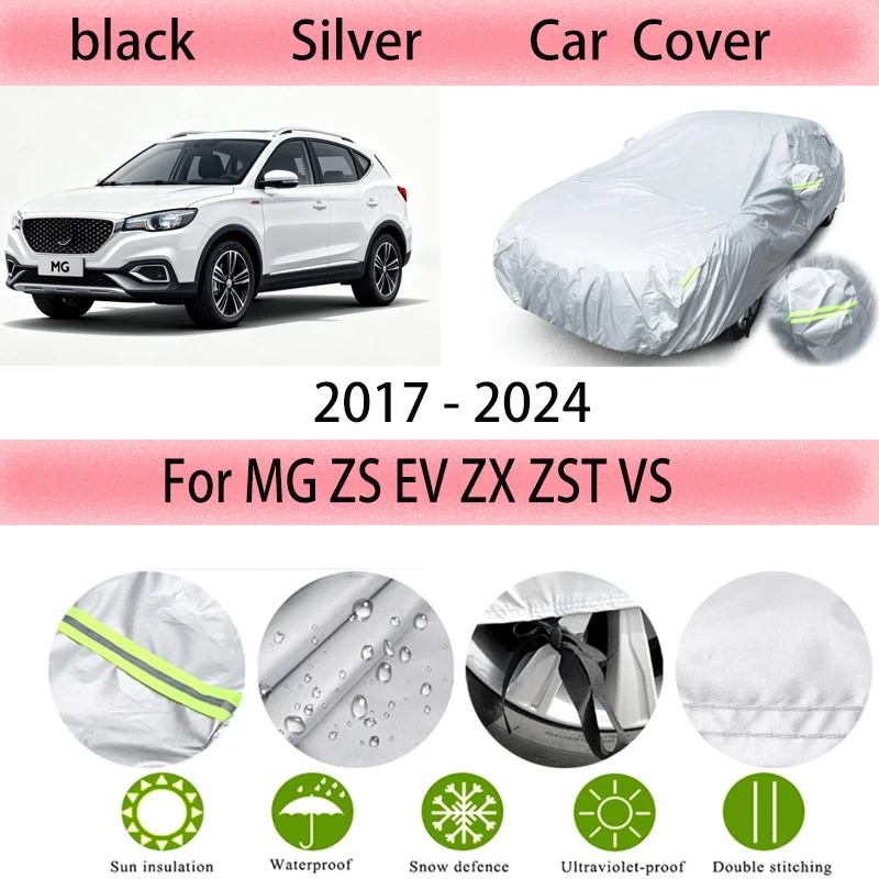 For MG ZS EV ZX ZST VS 2017-2024 Outdoor Protection Full Car Covers Snow Cover Sunshade Waterproof Dustproof Exterior Car
For MG ZS EV ZX ZST VS 2017-2024 Outdoor Protection Full Car Covers Snow Cover Sunshade Waterproof Dustproof Exterior Car