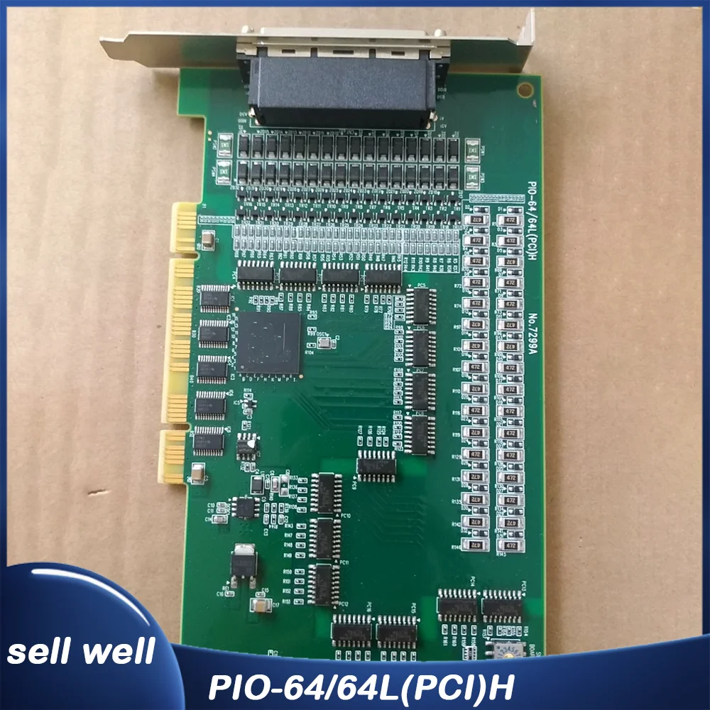 64-channel data acquisition card PIO-64/64L(PCI)H NO:7299
64-channel data acquisition card PIO-64/64L(PCI)H NO:7299