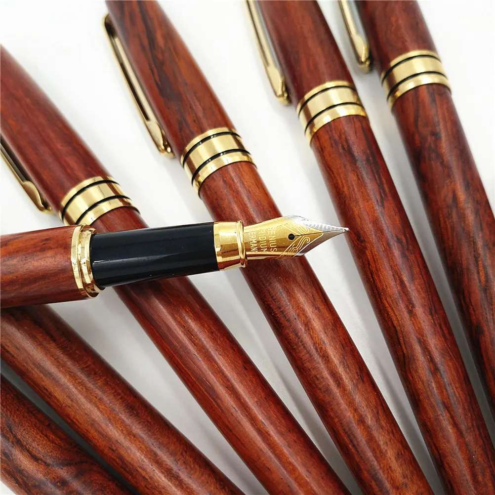 -Point Fountain Pen Set Rosewood Slim Lightweight Perfect Gift Anniversary Christmas Birthday Black Wooden Box Office
-Point Fountain Pen Set Rosewood Slim Lightweight Perfect Gift Anniversary Christmas Birthday Black Wooden Box Office