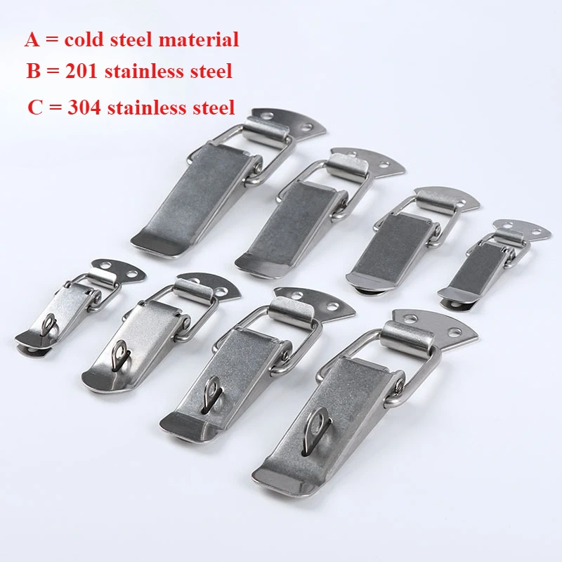 10pcs Duck-mouth Buckle Stainless Steel Vintage Mini Lock Chest Box Gift Suitcase Case Buckles Toggle Hasp Latch Catch Clamp
10pcs Duck-mouth Buckle Stainless Steel Vintage Mini Lock Chest Box Gift Suitcase Case Buckles Toggle Hasp Latch Catch Clamp