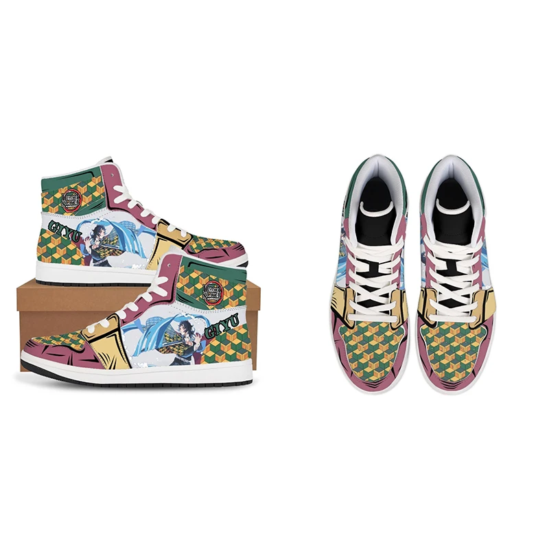 Demon Slayer Customized Anime Sneakers Basketball Shoes Fashion Men and Women High Top Casual Shoes Kochou Shinobu Festival Gift
Demon Slayer Customized Anime Sneakers Basketball Shoes Fashion Men and Women High Top Casual Shoes Kochou Shinobu Festival Gift