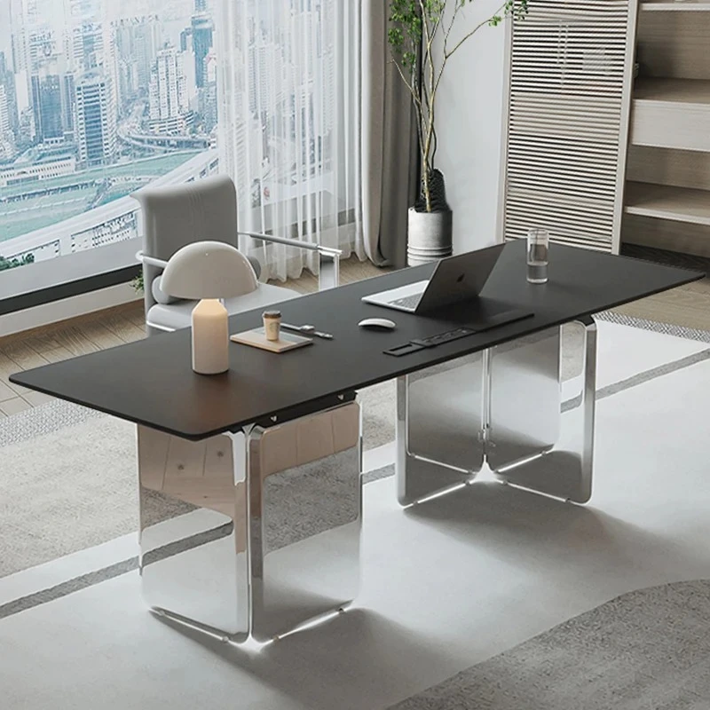 light luxury rock slab high sense modern simple study writing desk home computer desk
light luxury rock slab high sense modern simple study writing desk home computer desk