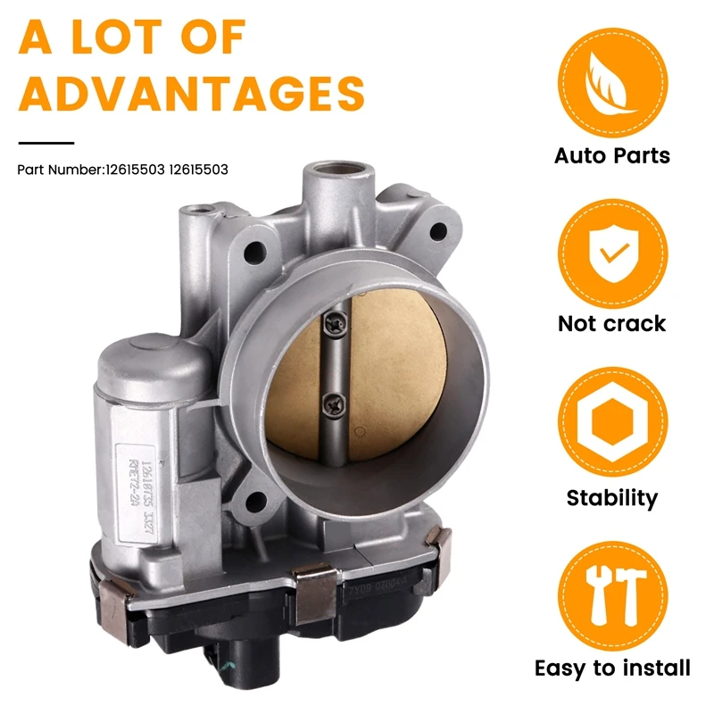 12615503 Car Throttle Body For Malibu Silverado GMC Sierra Pontiac G6 G8 2007-2014 12595829 12618735 217-3150-A73X
12615503 Car Throttle Body For Malibu Silverado GMC Sierra Pontiac G6 G8 2007-2014 12595829 12618735 217-3150-A73X