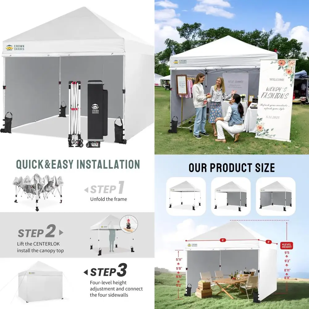 Коммерческая выдвижная палатка с навесом 8x8 с 4 боковыми стенками, колесами, улучшенными грузами и технологией Centerlock для мероприятий на открытом воздухе
Коммерческая выдвижная палатка с навесом 8x8 с 4 боковыми стенками, колесами, улучшенными грузами и технологией Centerlock для мероприятий на открытом воздухе