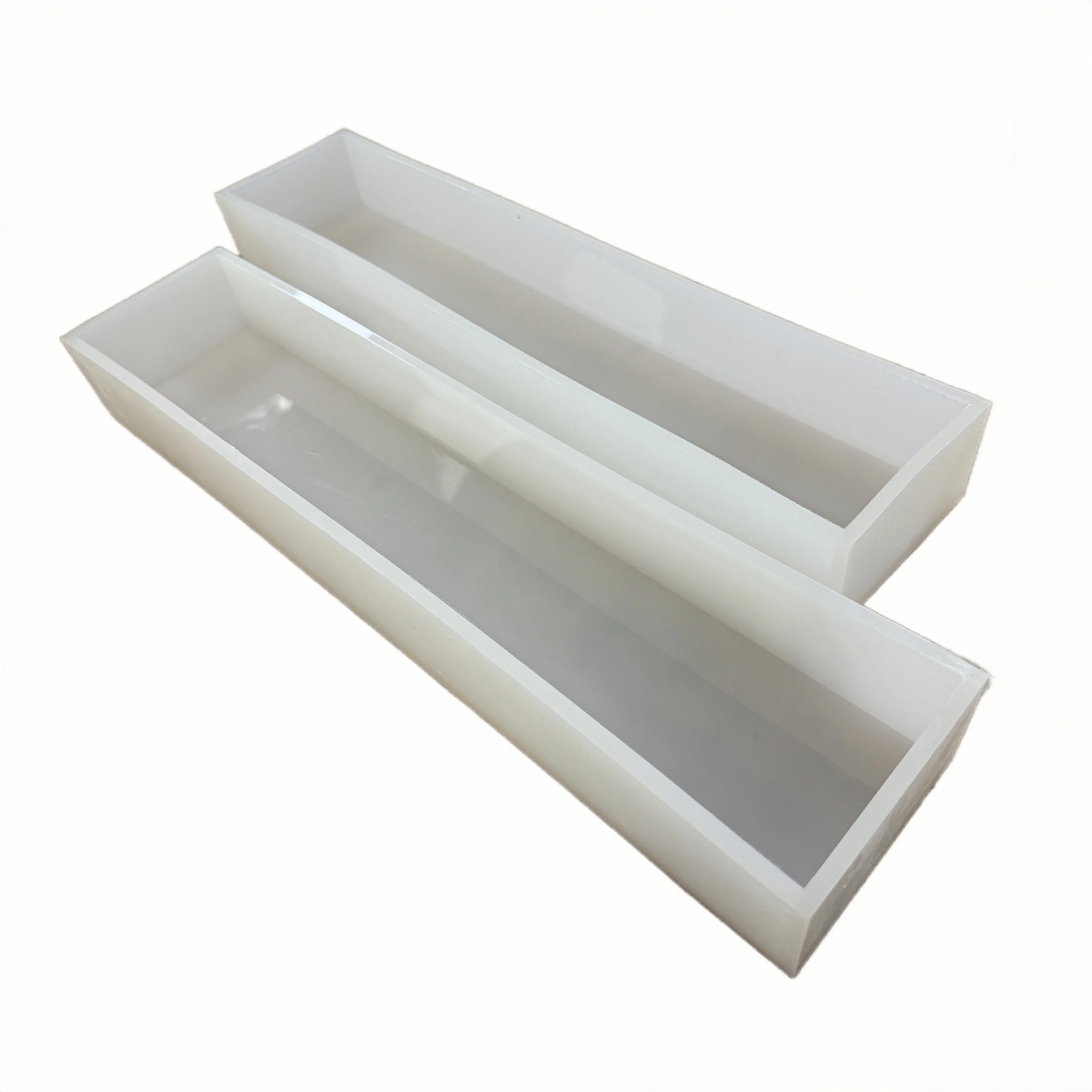 Translucent Food Grade Silicone Liner Soap Mold for Natural Soap Making,Capacity 4.4 lb 71 ounce, Size 17.7*3.5*2 inch
Translucent Food Grade Silicone Liner Soap Mold for Natural Soap Making,Capacity 4.4 lb 71 ounce, Size 17.7*3.5*2 inch