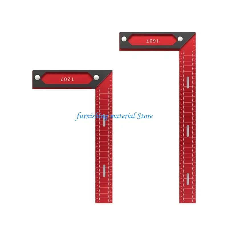 Y5GD L-Type Hole Ruler Metal Woodworking Ruler Line Drawing Marking Gauge Measuring Tool Right-Angle Scribing Gauge 320/420mm
Y5GD L-Type Hole Ruler Metal Woodworking Ruler Line Drawing Marking Gauge Measuring Tool Right-Angle Scribing Gauge 320/420mm