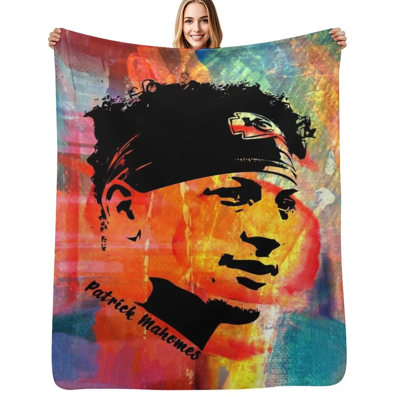 Mahomes Abstract Painting Art Throw Blanket Flannel Kid'S for winter Large Blankets 
Mahomes Abstract Painting Art Throw Blanket Flannel Kid'S for winter Large Blankets