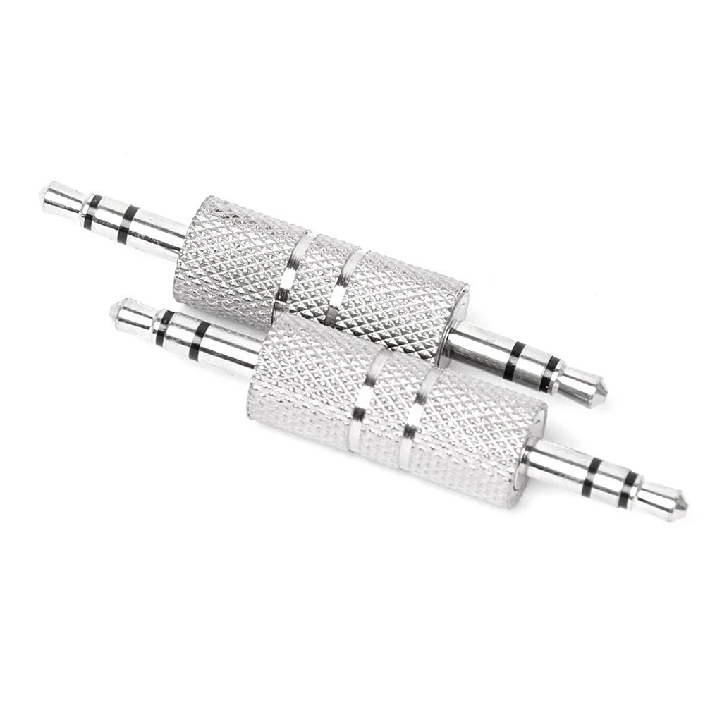 ABLK 2pcs 3.5mm Stereo Male to 3.5mm Male Headphone Audio Adapter Jack Coupler Connector
ABLK 2pcs 3.5mm Stereo Male to 3.5mm Male Headphone Audio Adapter Jack Coupler Connector