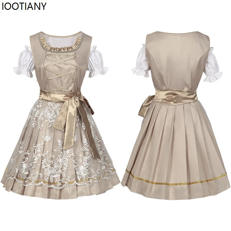 Halloween Carnival Costume German Munich Oktoberfest Girls Dress Costume Two-piece Suspender Suit Bavarian Women's Clothing 2025
Halloween Carnival Costume German Munich Oktoberfest Girls Dress Costume Two-piece Suspender Suit Bavarian Women's Clothing 2025