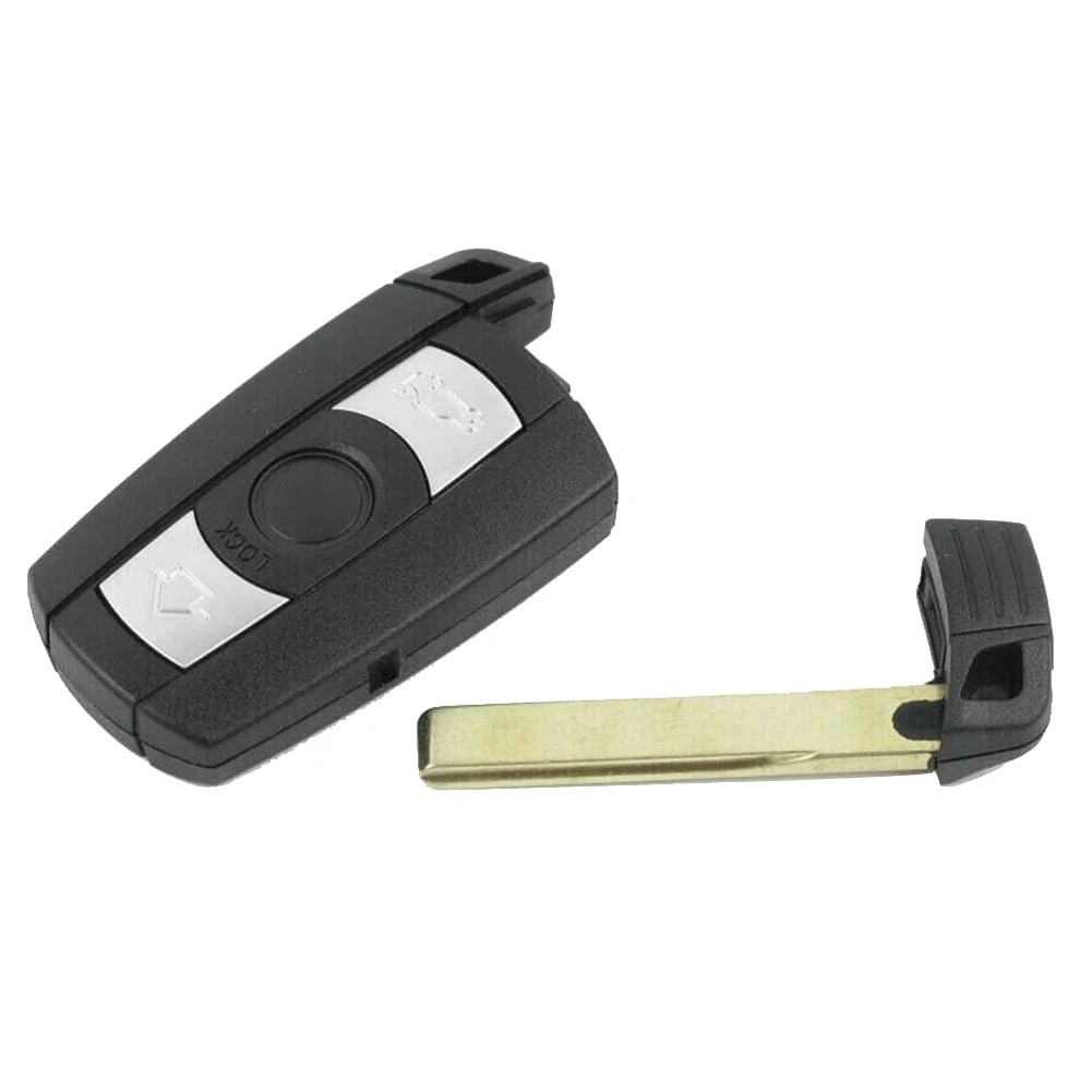 Remote Key Case Smart Key Shell Blade Fob Key Case for 2006-2011 BMW 1 3 5 6 Series E90 E91 E92 E60 KR55WK49123JAS
Remote Key Case Smart Key Shell Blade Fob Key Case for 2006-2011 BMW 1 3 5 6 Series E90 E91 E92 E60 KR55WK49123JAS