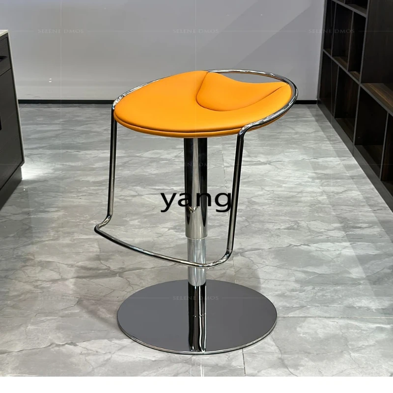 LH Light Luxury Genuine Leather Bar Stool Italian Minimalist Bar Chair Home Front Desk Chair Jewelry Shop Bar Meeting Chair
LH Light Luxury Genuine Leather Bar Stool Italian Minimalist Bar Chair Home Front Desk Chair Jewelry Shop Bar Meeting Chair