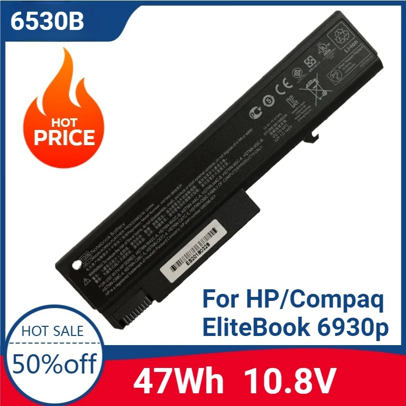 New High-quality 47Wh Laptop Battery for HP/Compaq EliteBook 6930p 8440P 8440W TD09 TD06XL HSTNN-IB1C HSTNN-I88C-5 HSTNN-IB68
New High-quality 47Wh Laptop Battery for HP/Compaq EliteBook 6930p 8440P 8440W TD09 TD06XL HSTNN-IB1C HSTNN-I88C-5 HSTNN-IB68