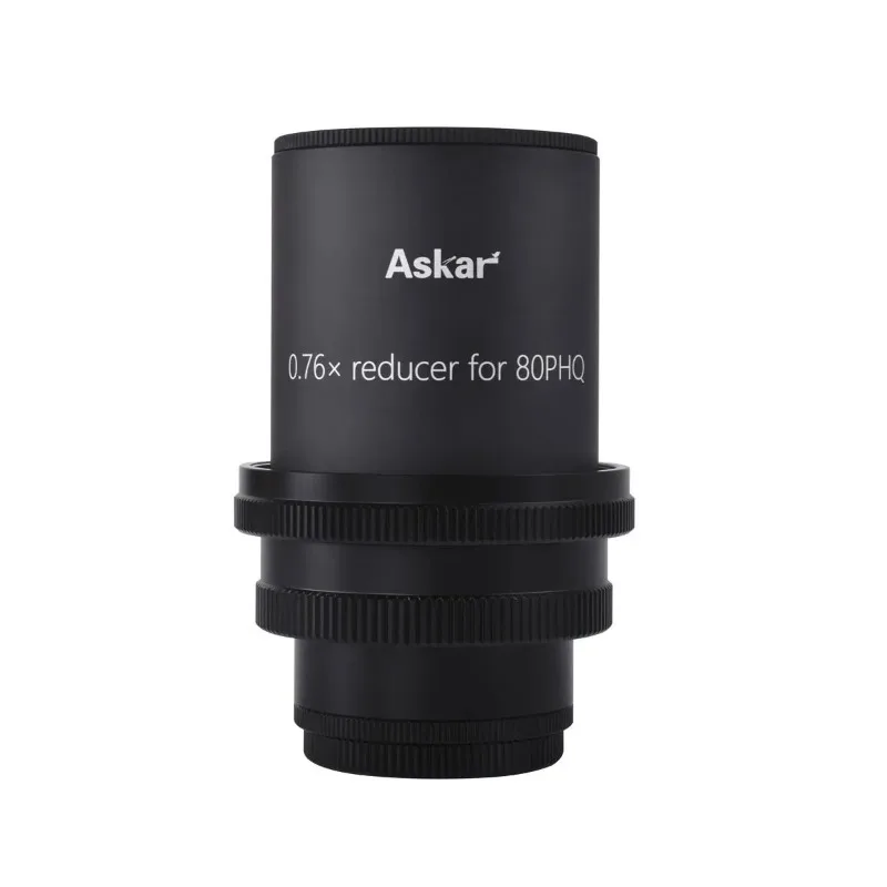 Редуктор Askar 0.76x для телескопа 80PHQ F/5.7, редуктор для астрофотографии
Редуктор Askar 0.76x для телескопа 80PHQ F/5.7, редуктор для астрофотографии