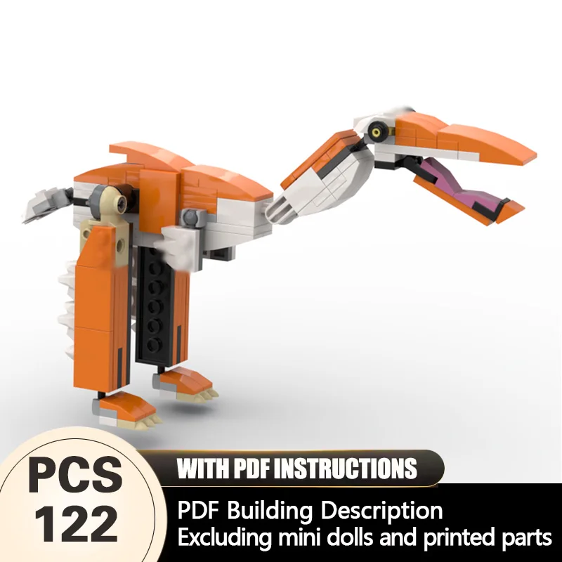 Creators Animal Series Model MOC Building Bricks Terror Bird Modular Technology Gifts Holiday Assemble Children Toys Suit
Creators Animal Series Model MOC Building Bricks Terror Bird Modular Technology Gifts Holiday Assemble Children Toys Suit