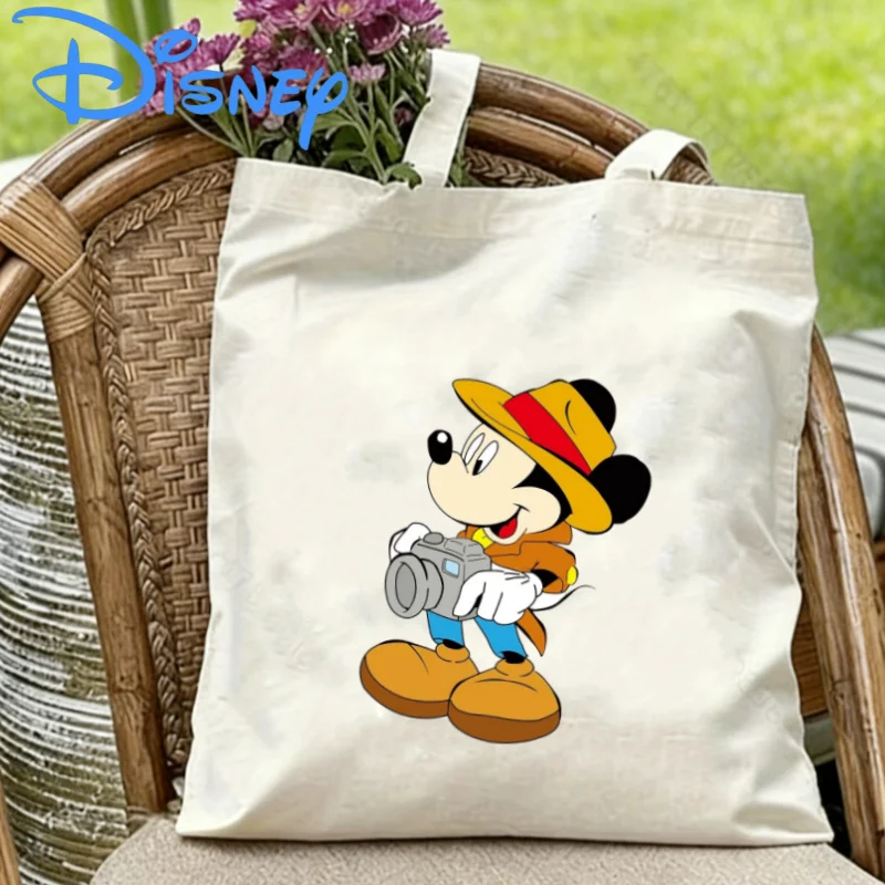 1PC Disney Adventure Mickey Photographer Theme Canvas Bag Eco-Friendly Reusable Shoulder Handbag
1PC Disney Adventure Mickey Photographer Theme Canvas Bag Eco-Friendly Reusable Shoulder Handbag