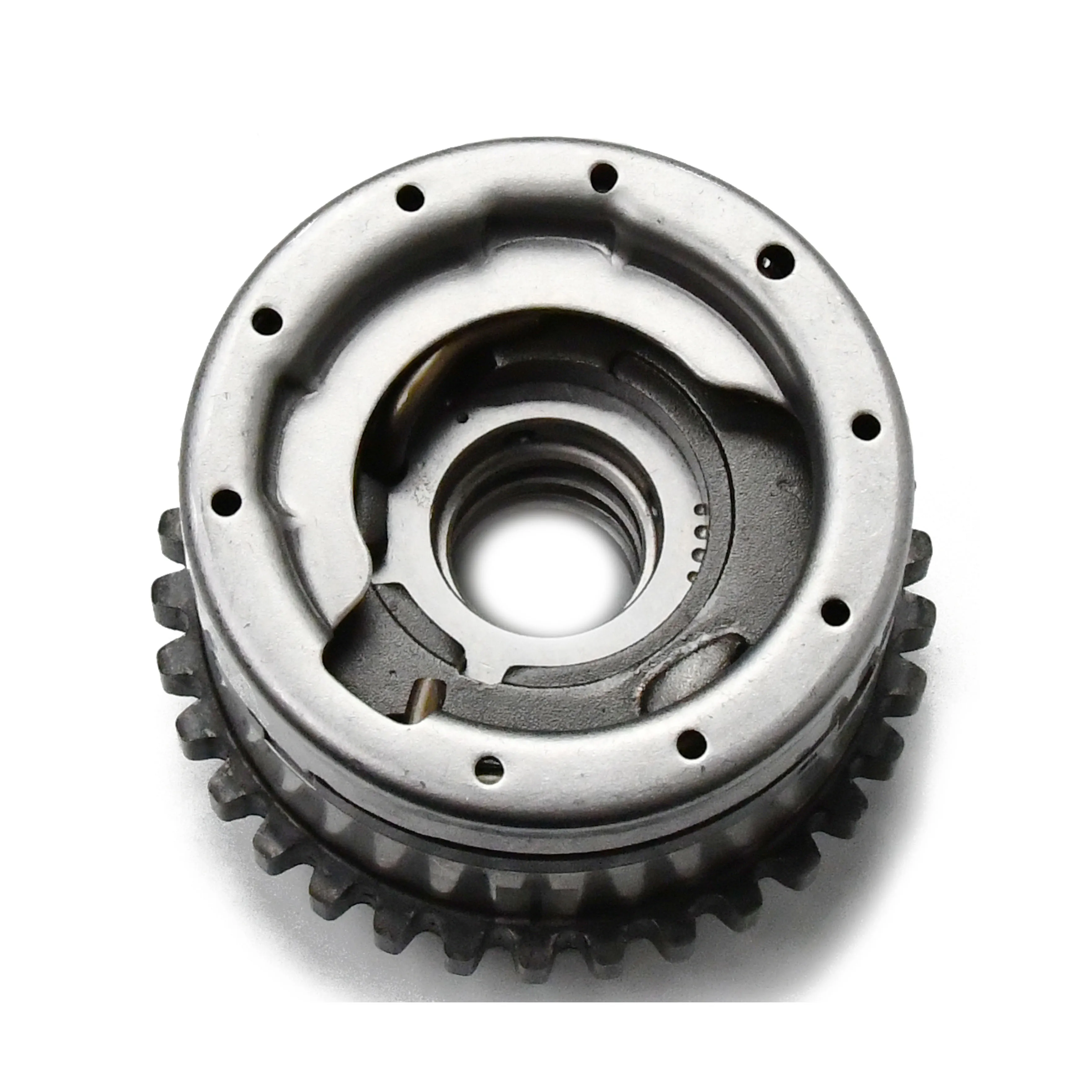 721611 Intake Camshaft Adjuster VVT Gear For MERCEDES-BENZ C204 C350 R172 Engine M276 OE 2760501647 2760101647 A2760501647
721611 Intake Camshaft Adjuster VVT Gear For MERCEDES-BENZ C204 C350 R172 Engine M276 OE 2760501647 2760101647 A2760501647