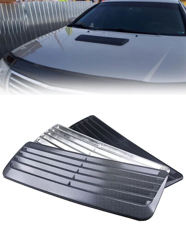 1PCS Car Air Flow Intake Scoop Bonnet Vent Grills Cover Auto Exterinal Decoration Stickers Plastic Universal Fit For Most Cars
1PCS Car Air Flow Intake Scoop Bonnet Vent Grills Cover Auto Exterinal Decoration Stickers Plastic Universal Fit For Most Cars