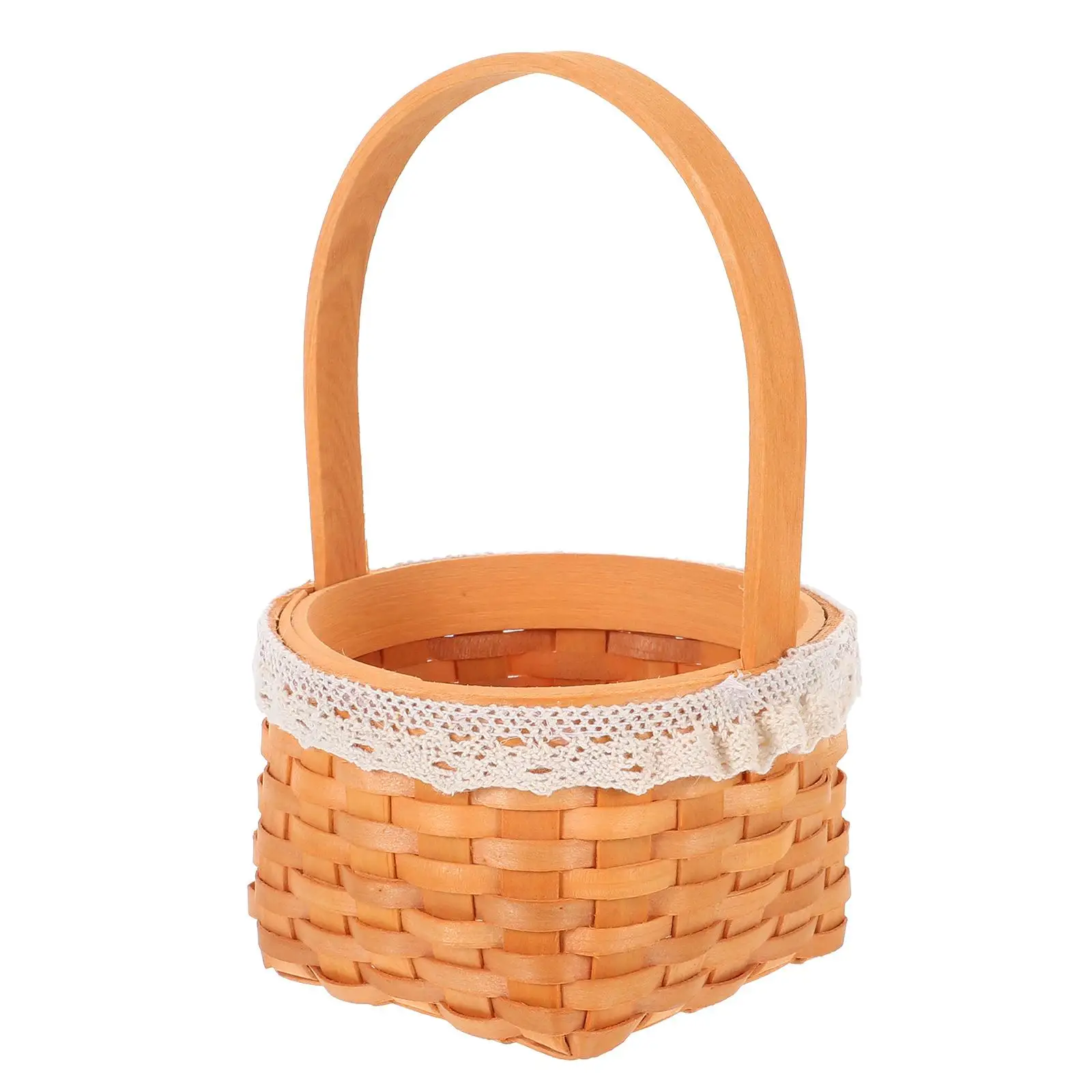 Mini Handheld Flower Storage Basket Small Wooden Brown Kitchen Fruit Decorative Candy Easter Arrangement Household Collecting
Mini Handheld Flower Storage Basket Small Wooden Brown Kitchen Fruit Decorative Candy Easter Arrangement Household Collecting