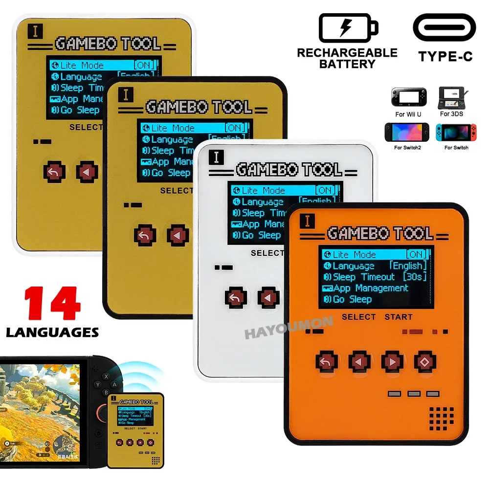 All-NEW Button-Operated OLED NFC Emulator Support Type-C Charger & 14 Languages for Switch/Switch 2/3DS/Wii U Game Accessories
All-NEW Button-Operated OLED NFC Emulator Support Type-C Charger & 14 Languages for Switch/Switch 2/3DS/Wii U Game Accessories