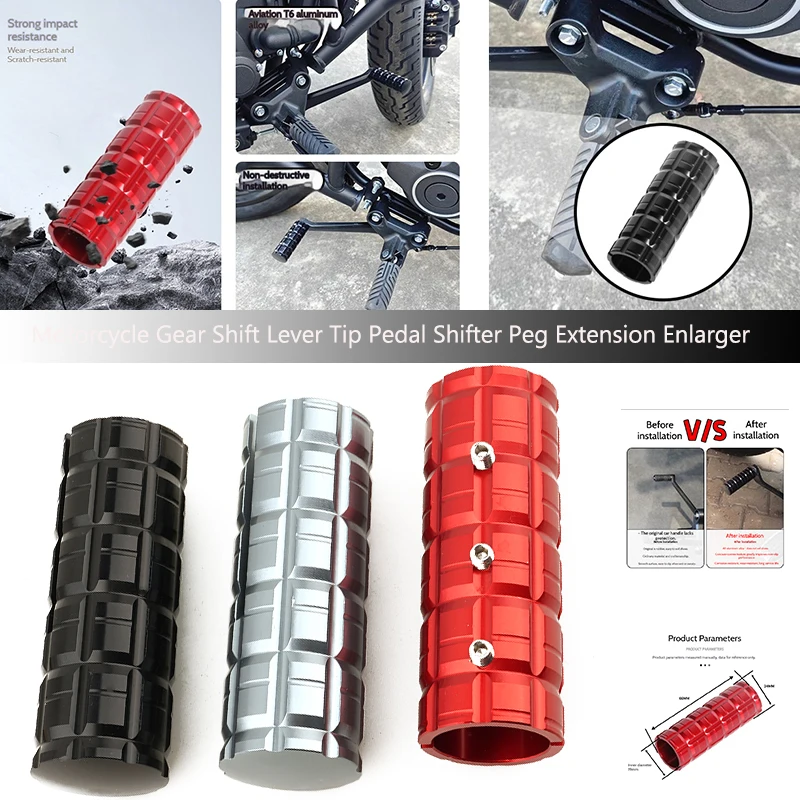 For Honda Rebel 250 REBEL 300 CMX 500 2017-2021 SHADOW 400 SHADOW 750 1997-2003 Motorcycle CNC Shift Gear Lever Peg Enlarger
For Honda Rebel 250 REBEL 300 CMX 500 2017-2021 SHADOW 400 SHADOW 750 1997-2003 Motorcycle CNC Shift Gear Lever Peg Enlarger