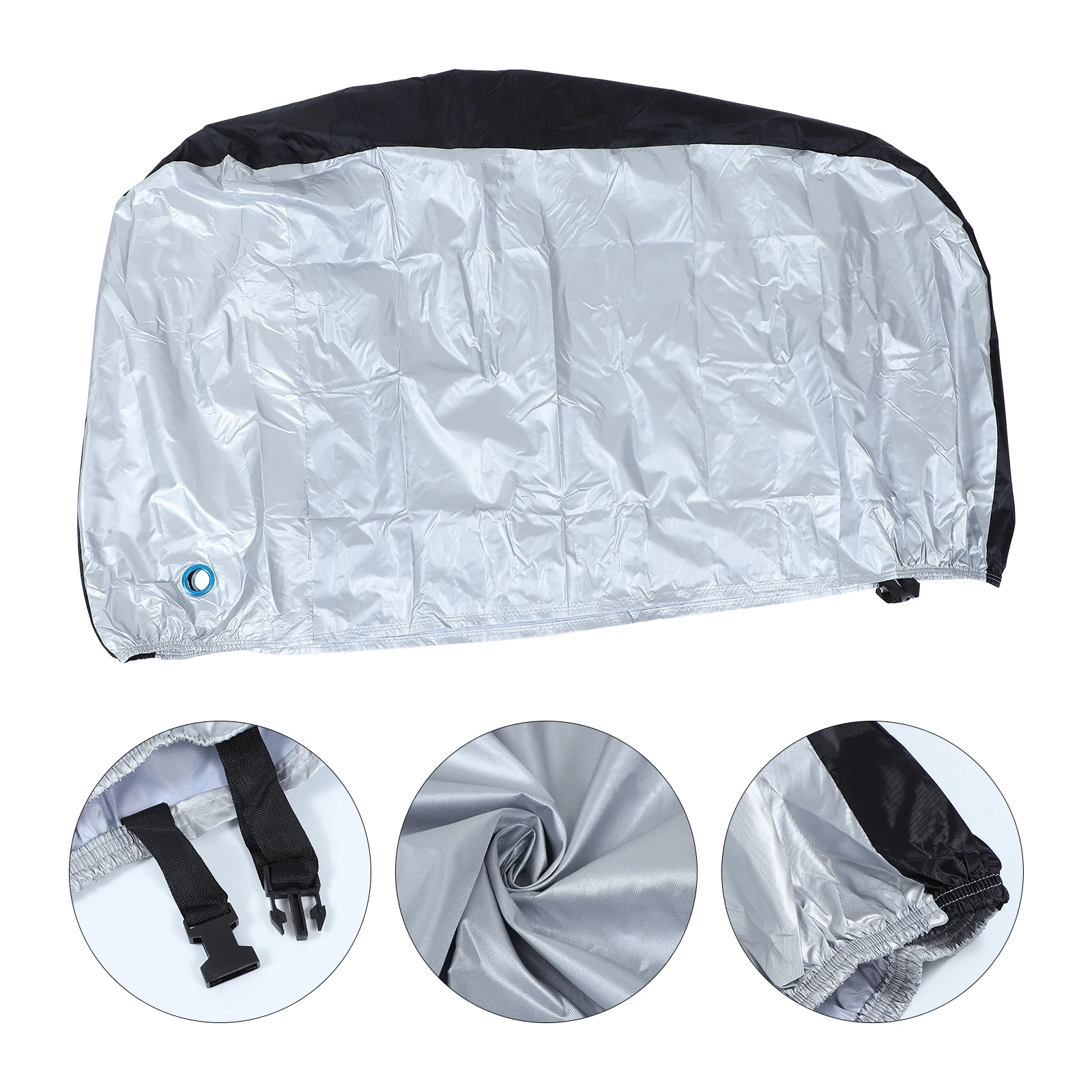 Waterproof Bike Cover Polyester Cycle Protective Cover Heavy Duty Durable Universal Fit For Mountain Road Folding Bikes Outdoor
Waterproof Bike Cover Polyester Cycle Protective Cover Heavy Duty Durable Universal Fit For Mountain Road Folding Bikes Outdoor
